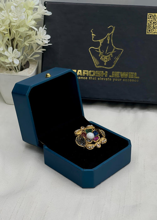 Shop the Zuleikha Blossom Ring from Zarosh Jewel