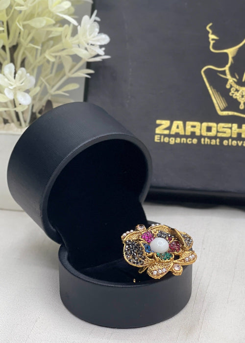 Shop the Zuleikha Blossom Ring from Zarosh Jewel