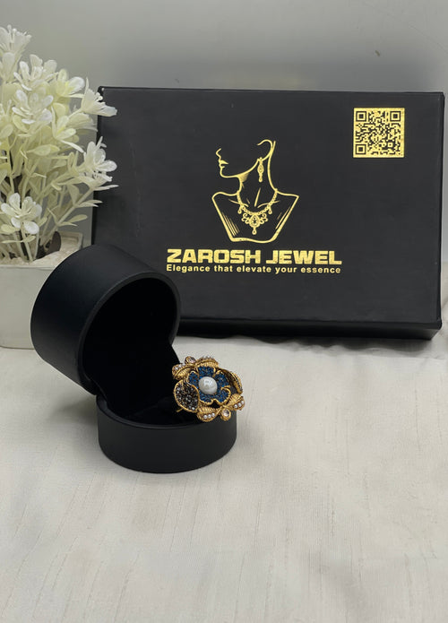 Shop the Zuleikha Blossom Ring from Zarosh Jewel