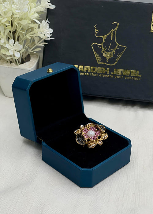 Shop the Zuleikha Blossom Ring from Zarosh Jewel