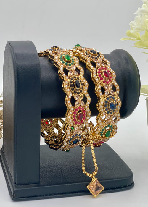 Zunaira Royal Bangles Openable by Zarosh Jewel