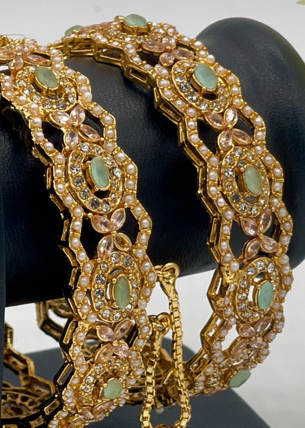 Shop the Zunaira Royal Bangles Openable from Zarosh Jewel
