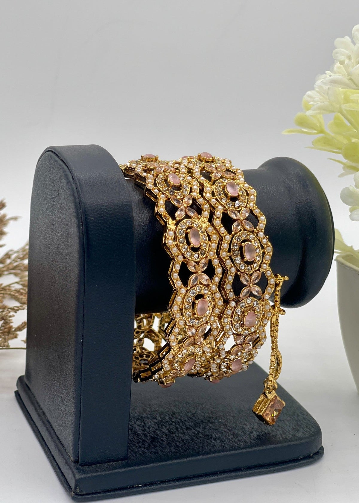 Shop the Zunaira Royal Bangles Openable from Zarosh Jewel