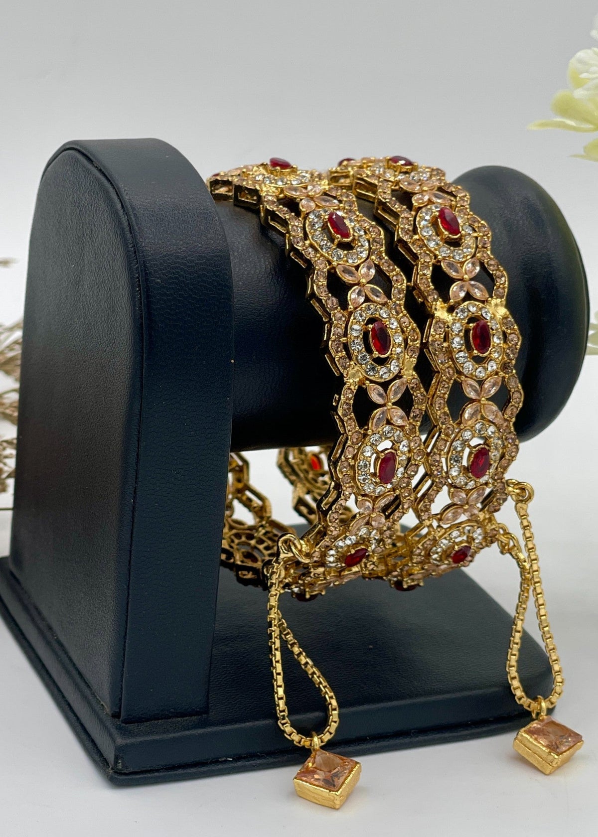 Shop the Zunaira Royal Bangles Openable from Zarosh Jewel