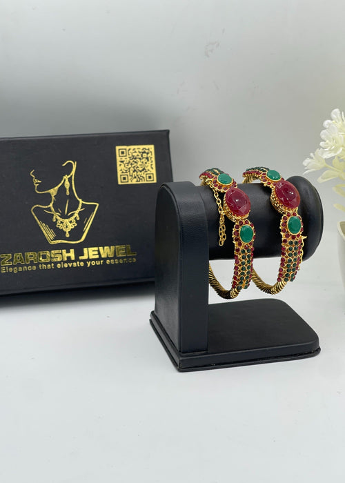 Shop the Zunairah Heritage Kada from Zarosh Jewel