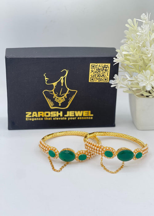 Shop the Zunairah Heritage Kada from Zarosh Jewel